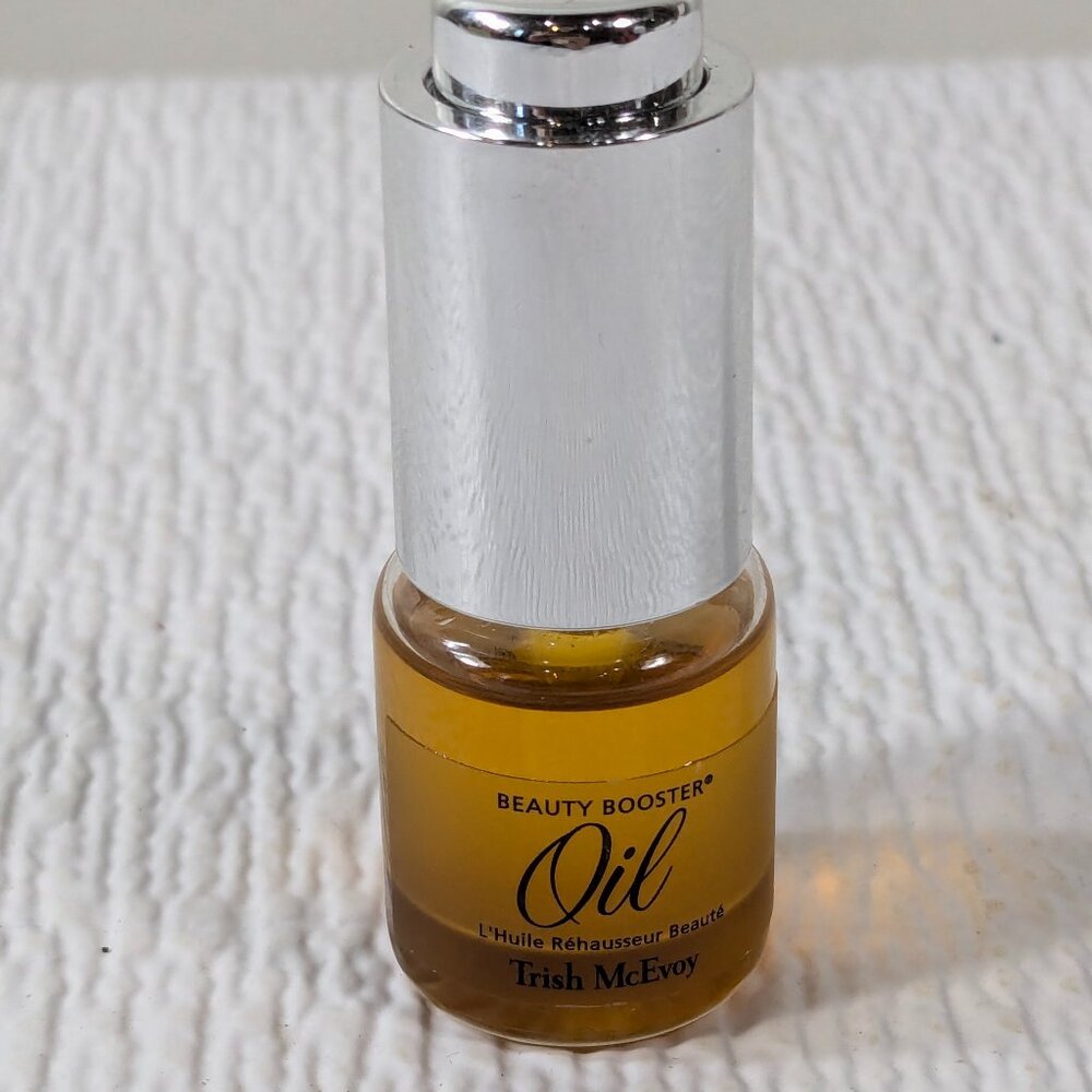 Trish McEvoy Beauty Booster Oil travel mini size w/ dropper almost‎ full  Almost